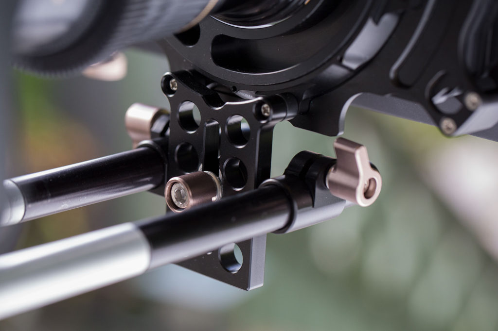 The Genus height adjust braket is essential to setting the correct height for different lenses