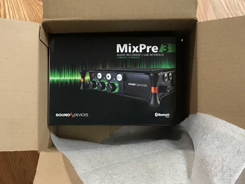 MixPre-3 in box