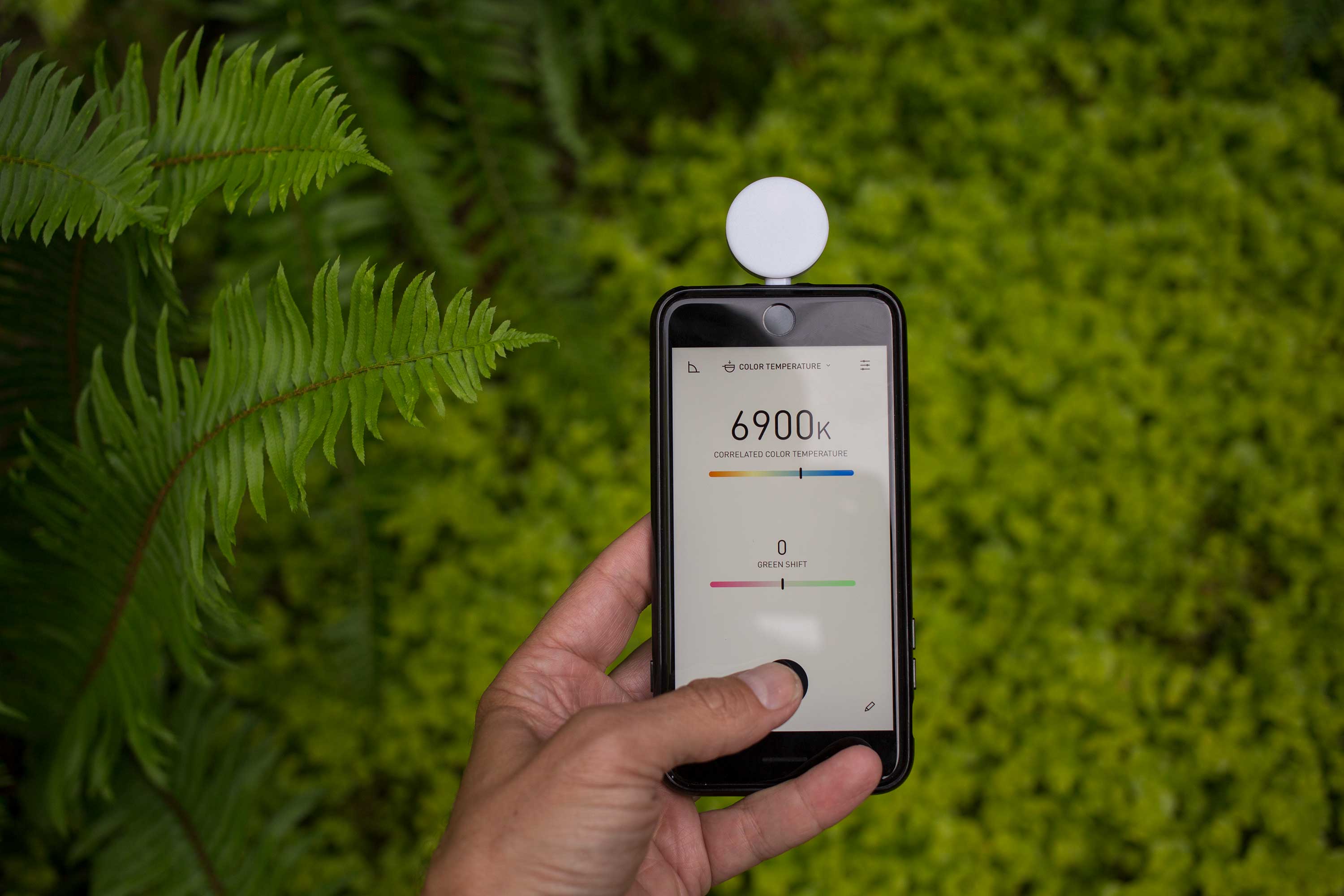 Light Meter Case Holds the Lumu Power Color & Light Meter for iOS Device 