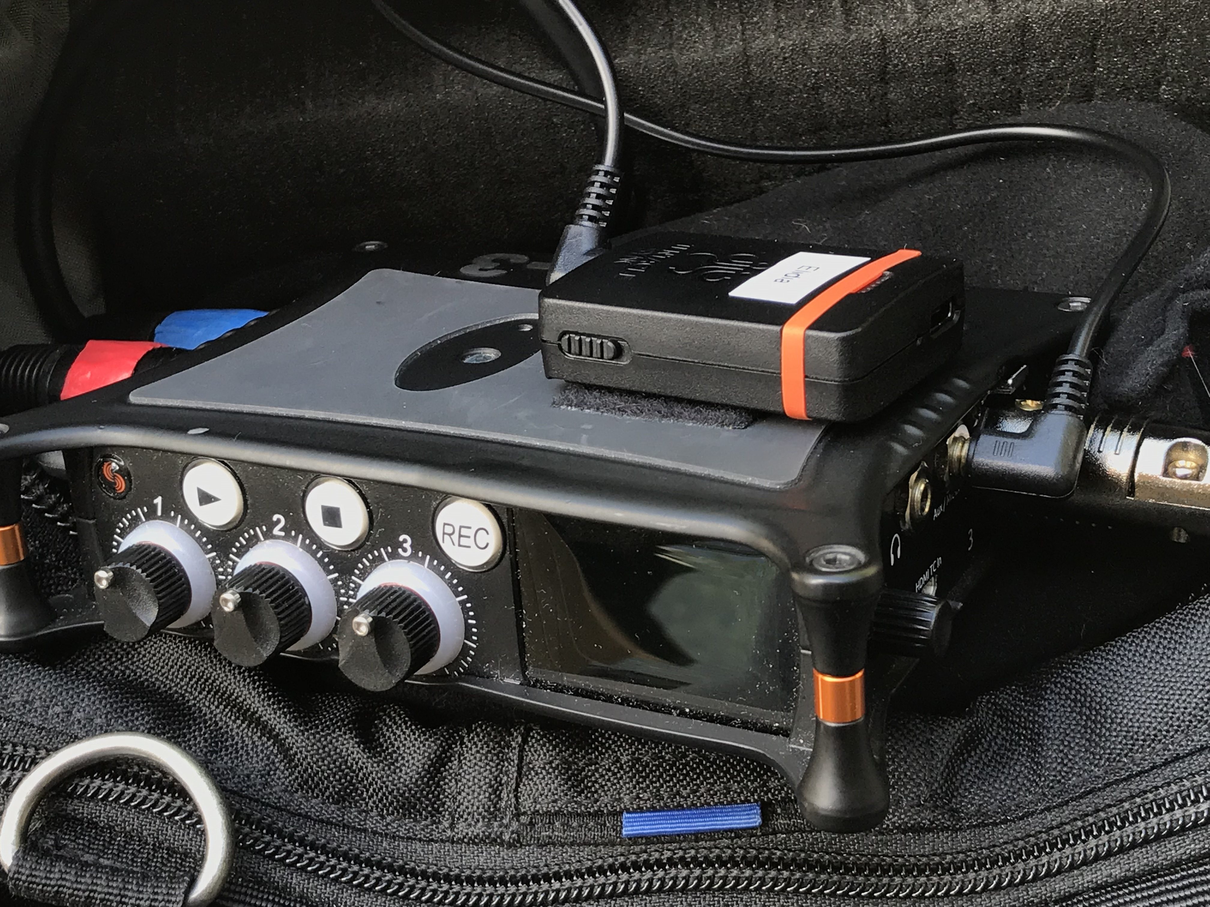 Tentacle sync and sound devices mixpre 3